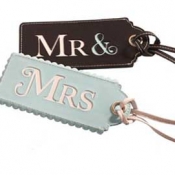 Thumbnail image for Mr & Mrs Luggage Tags